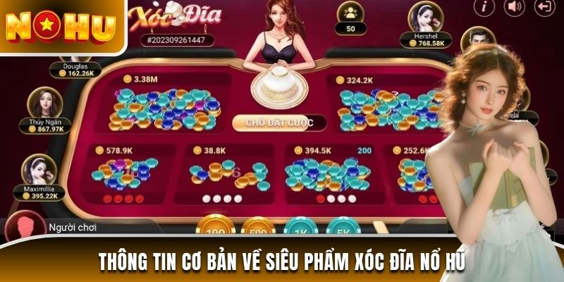 Thông tin cơ bản về siêu phẩm xóc đĩa Nổ Hũ